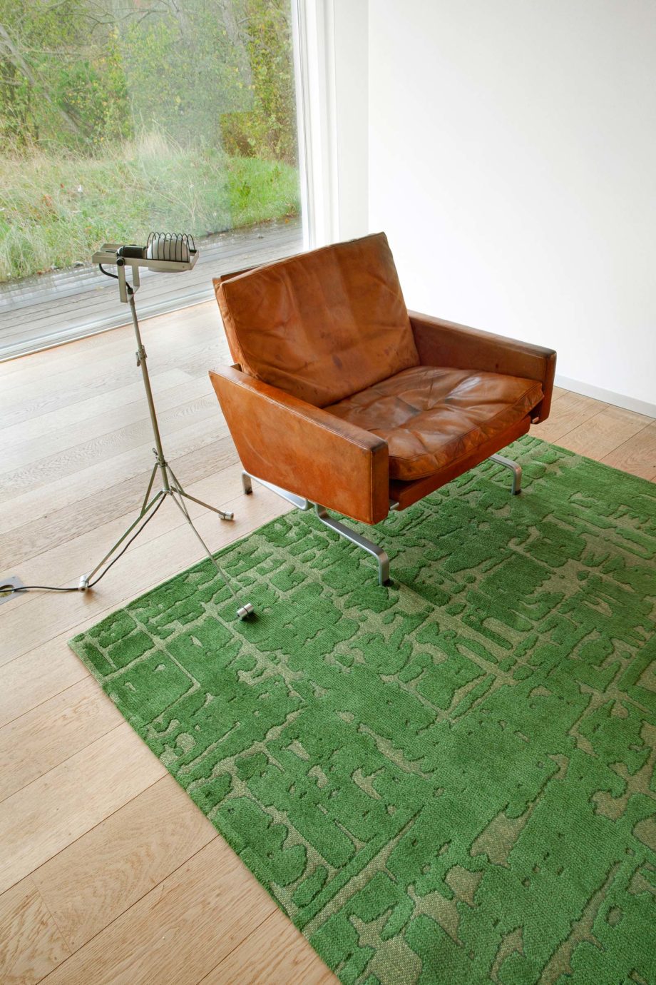 Louis De Poortere matta LX 9202 Structures Baobab Perrier Green interior 2