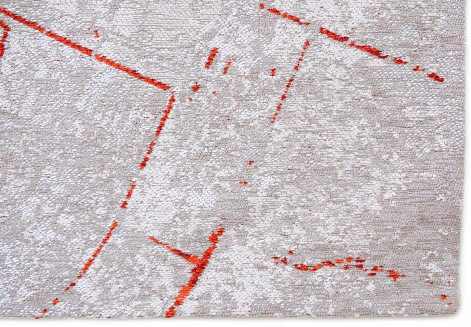 Louis De Poortere matta Cities Amsterdam 9323 Orange Cut corner